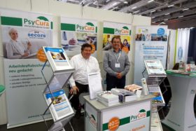Stand der PsyCura GmbH auf dem DGPPN Kongress 2019